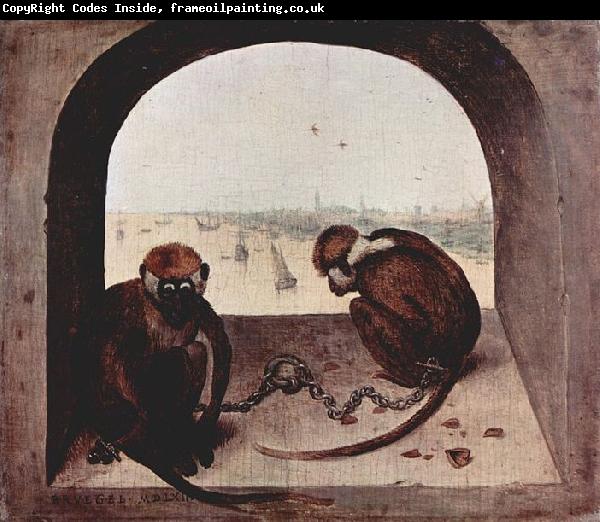 Pieter Bruegel the Elder Zwei Affen